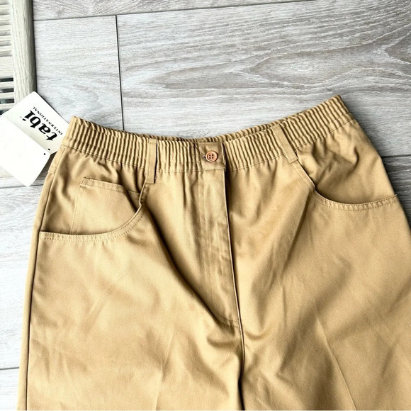 NWT Vintage Tabi International High Waist Chino Trouser  Pants Made in Canada - Picture 2 of 12